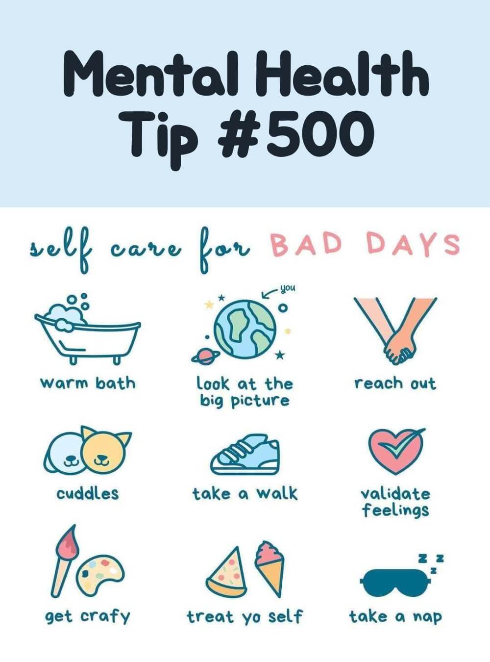 Emotional Well-being Infographic | Mental Health Tip #500